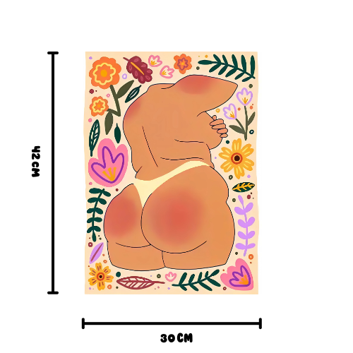 Botanical Body Print
