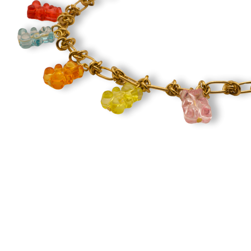 Gummy Bear Chain Necklace