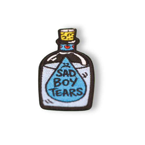 Sad Boy Tears Patch