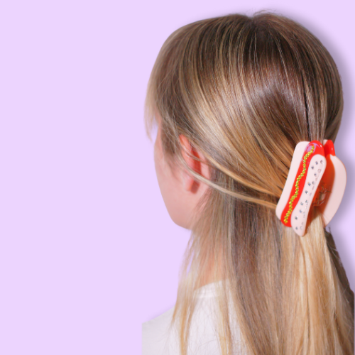 Sparkle Hot Dog Clip