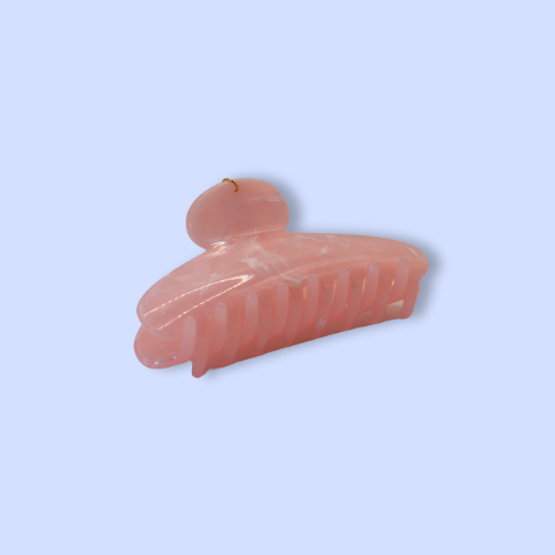 Charm Chain Pink Hair Claw