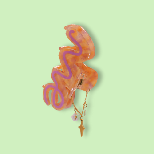 Me moment Charm Orange Hair Claw