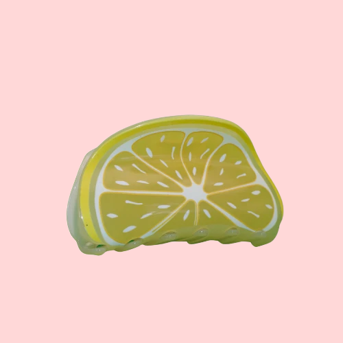 Zesty Lemon Hair Claw