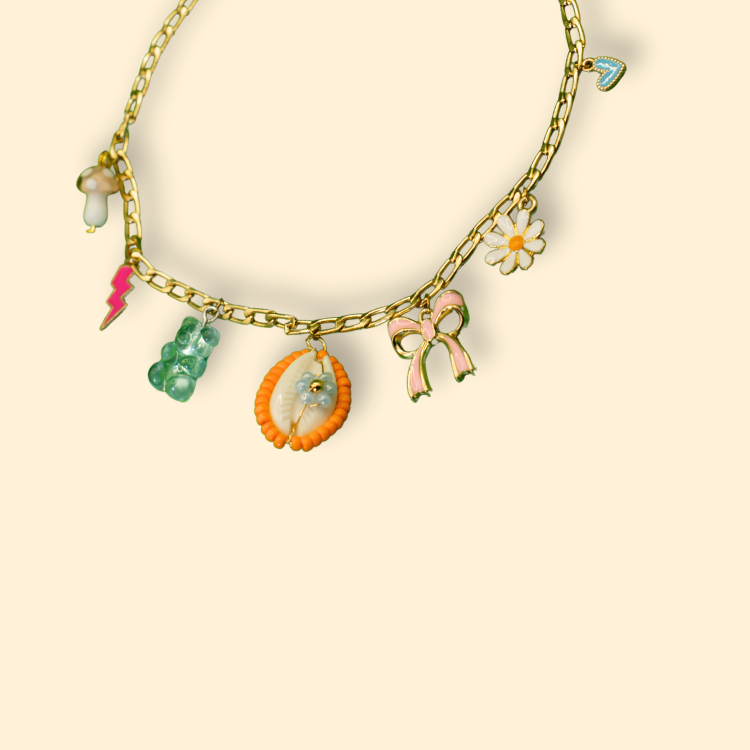 Maximalist Charm Chain Necklace