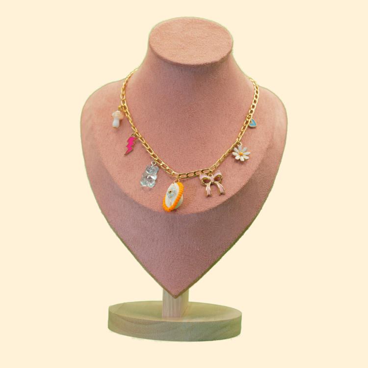 Maximalist Charm Chain Necklace