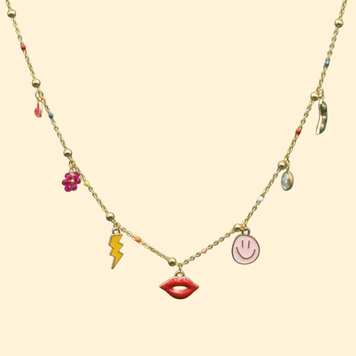 Pop Icons Charm Necklace
