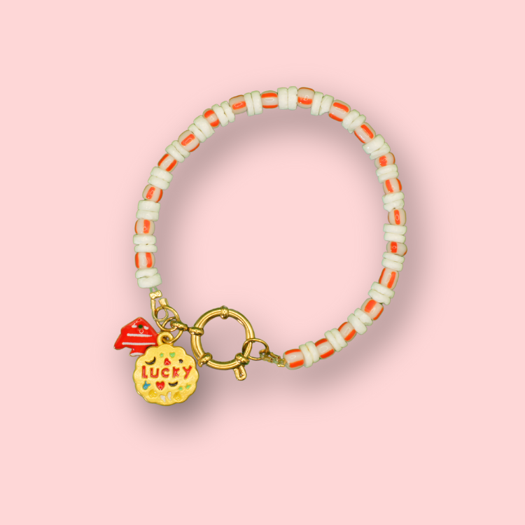 Lucky Stripe Charm Bracelet