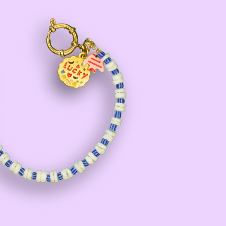 Lucky Stripe Charm Bracelet