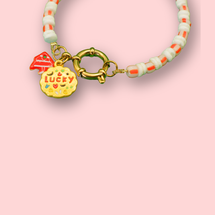 Lucky Stripe Charm Bracelet