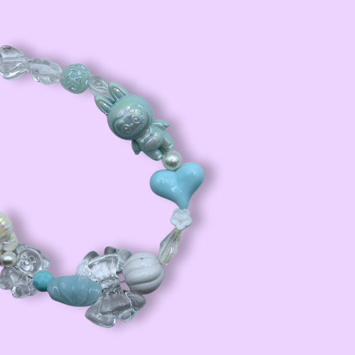 Bunny Heart Phone Bracelet