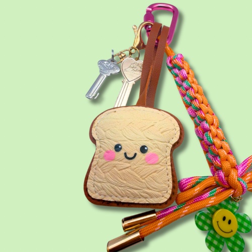 Toastie Cutie Keychain