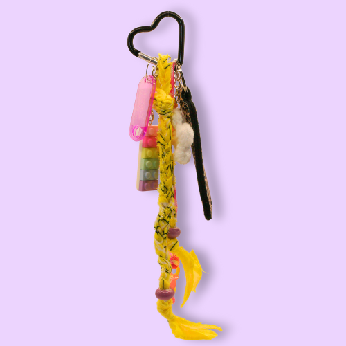 Leopard Pop Bag Charm