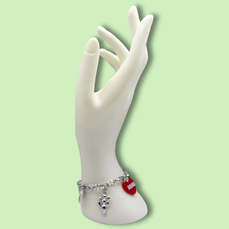 XOXO Cactus Strawberry Bracelet Silver