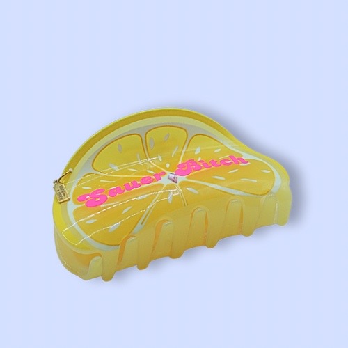 Sauer Bitch Lemon Hair Claw