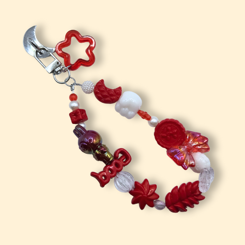 Red Lucky Bunny Phone Bracelet