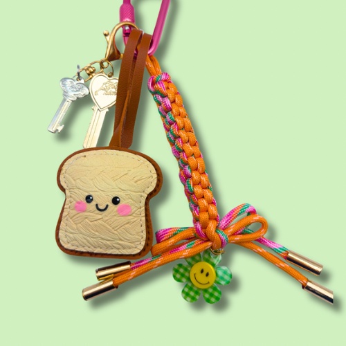 Toastie Cutie Keychain