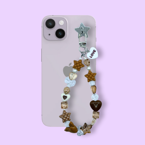 Sweet Caramel Love Phone Bracelet