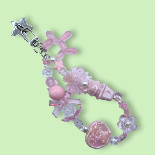 Balloon Dog Pink Phone Bracelet