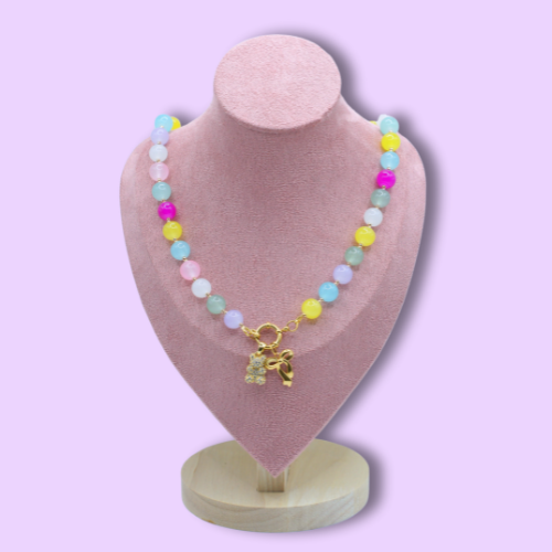 Gummy Bear Charm Necklace