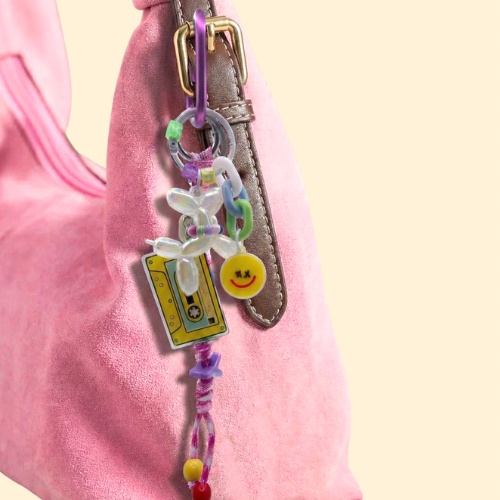 Baby Mixtape Bag Charm