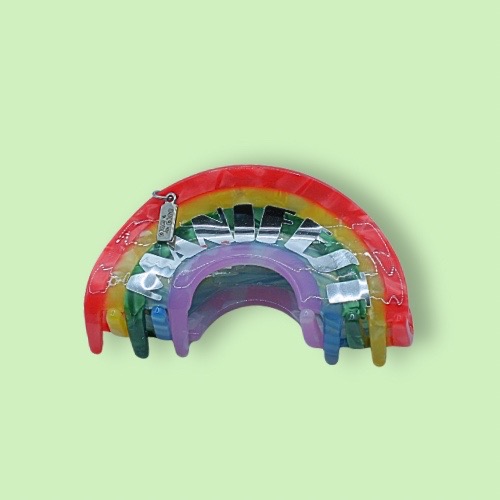 Manifest Rainbow Hair Claw