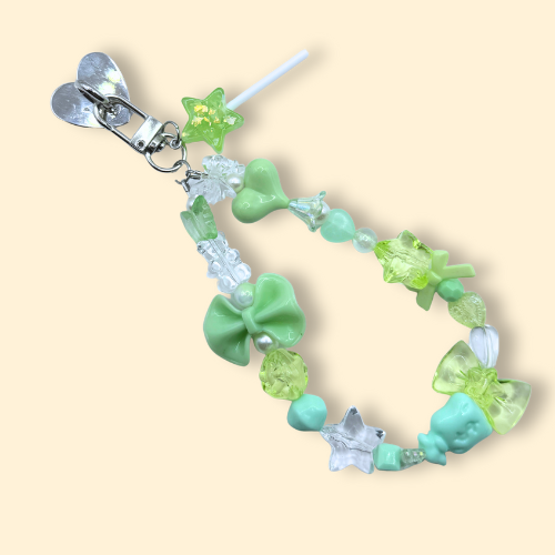 Green Lollipop Phone Bracelet