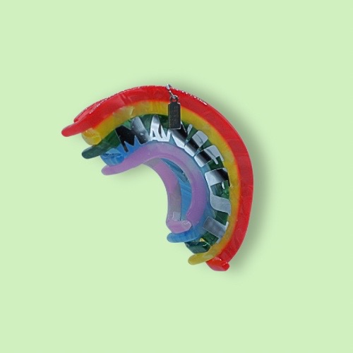Manifest Rainbow Hair Claw