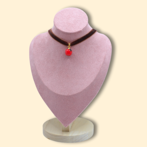 Apple Velvet Choker