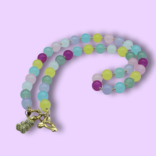 Gummy Bear Charm Necklace