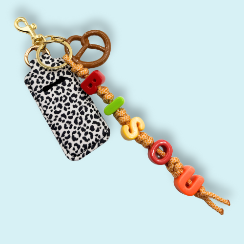 Bisou Pretzel Bag Charm