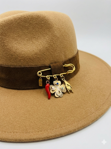 Italian Lucky Charms Safety Pin