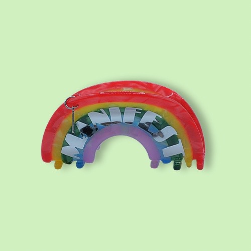 Manifest Rainbow Hair Claw