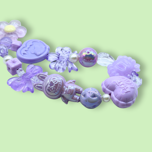 Lilac Bloom Phone Bracelet