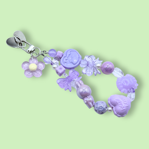 Lilac Bloom Phone Bracelet