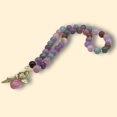 Pink Star Charm Necklace