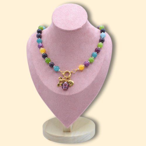 Flower Charm Necklace