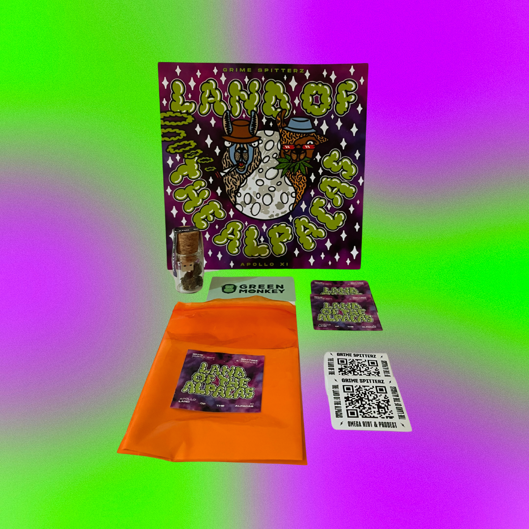 USB Limited Ed. - Grime Spitterz "Apollo XI: Land of the Alpacas"
