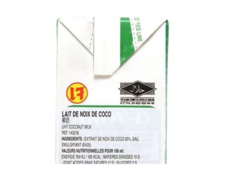 Lait de coco naturel 1L