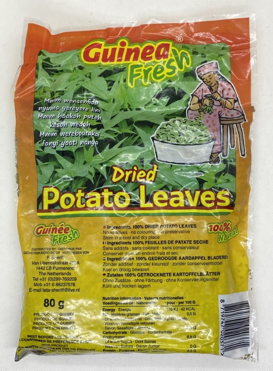 Feuilles de patate douce 500g