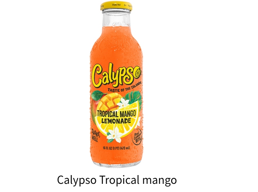 Limonade Tropicale Mangue Calypso 50cl