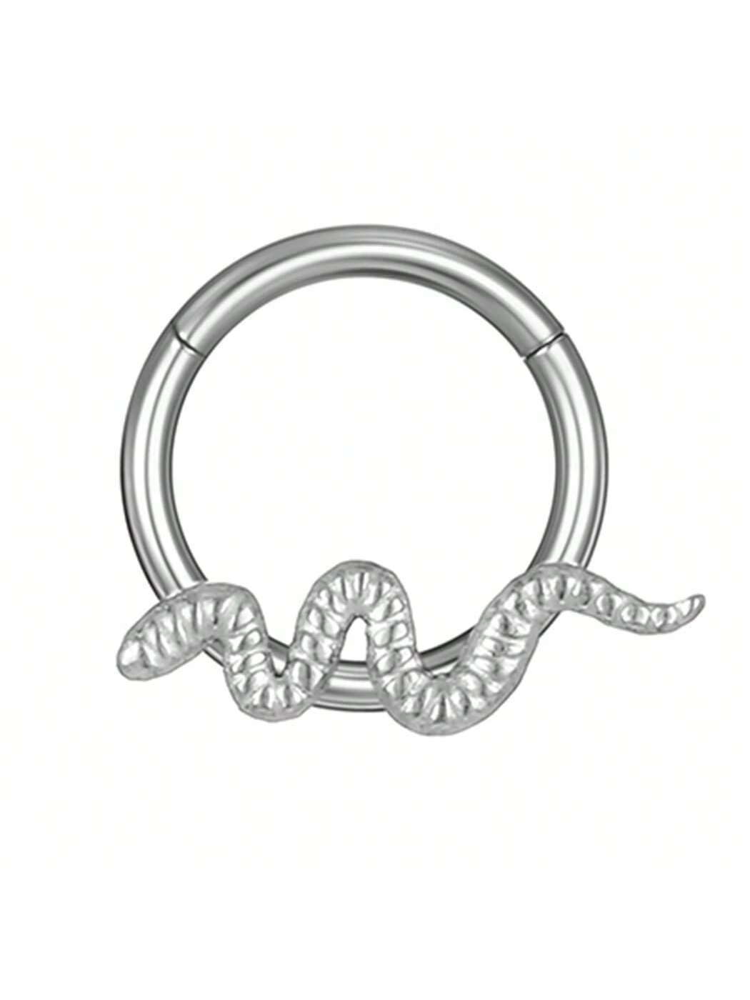 Piercing Circular com Design de Cobra