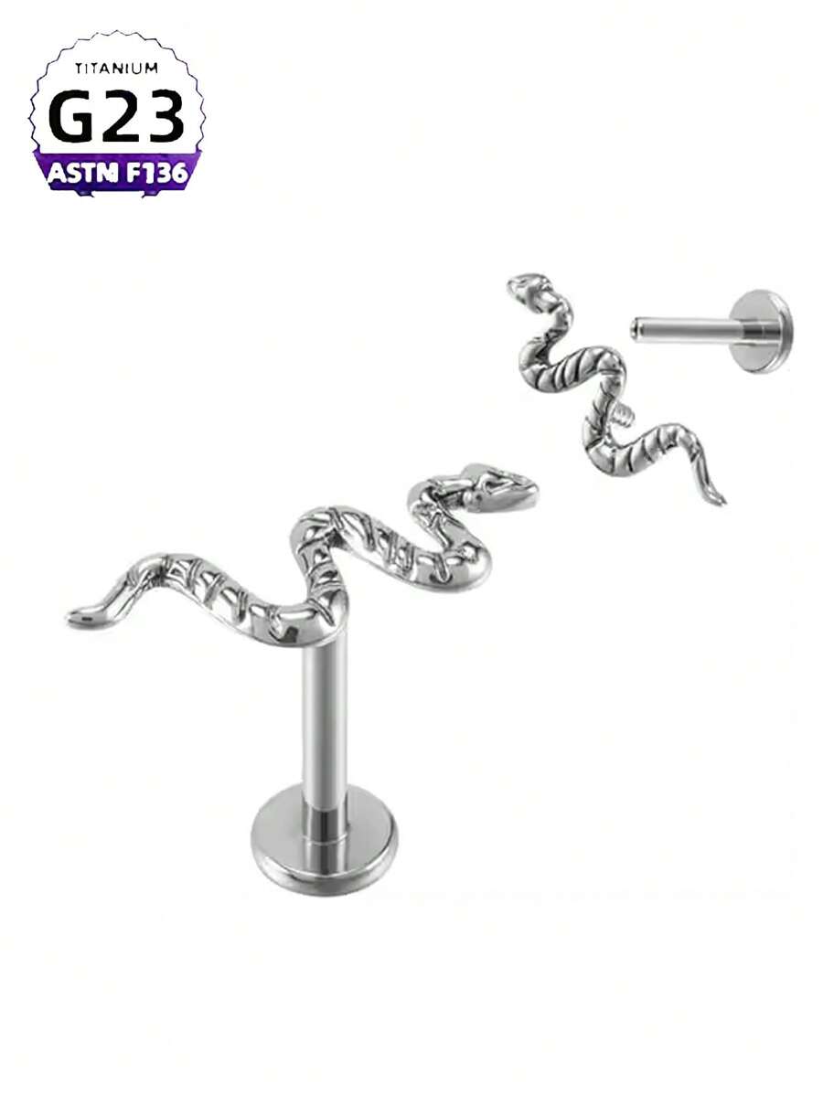 Labret de Titânio G23