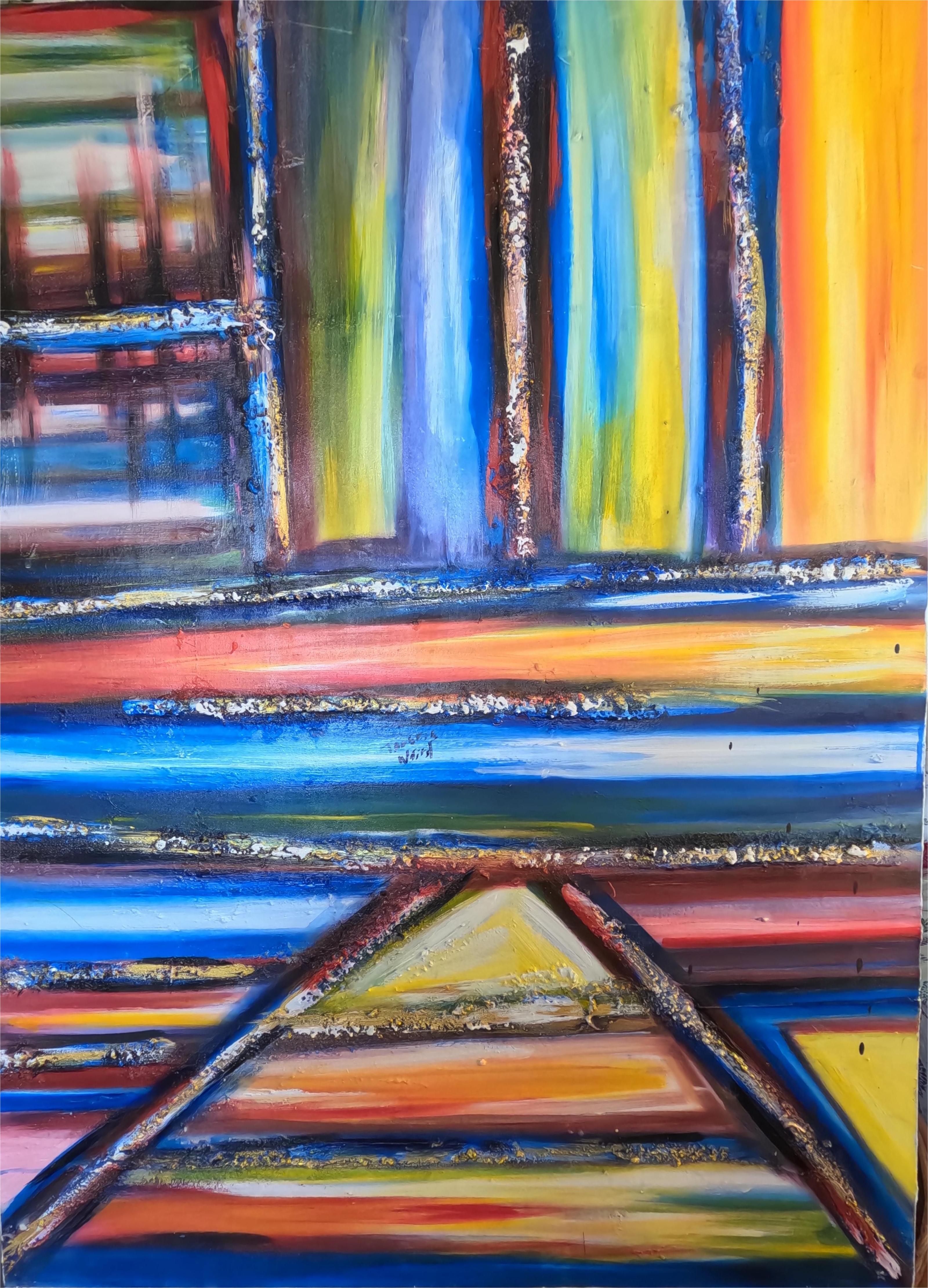 Peinture Abstraite 90x120cm