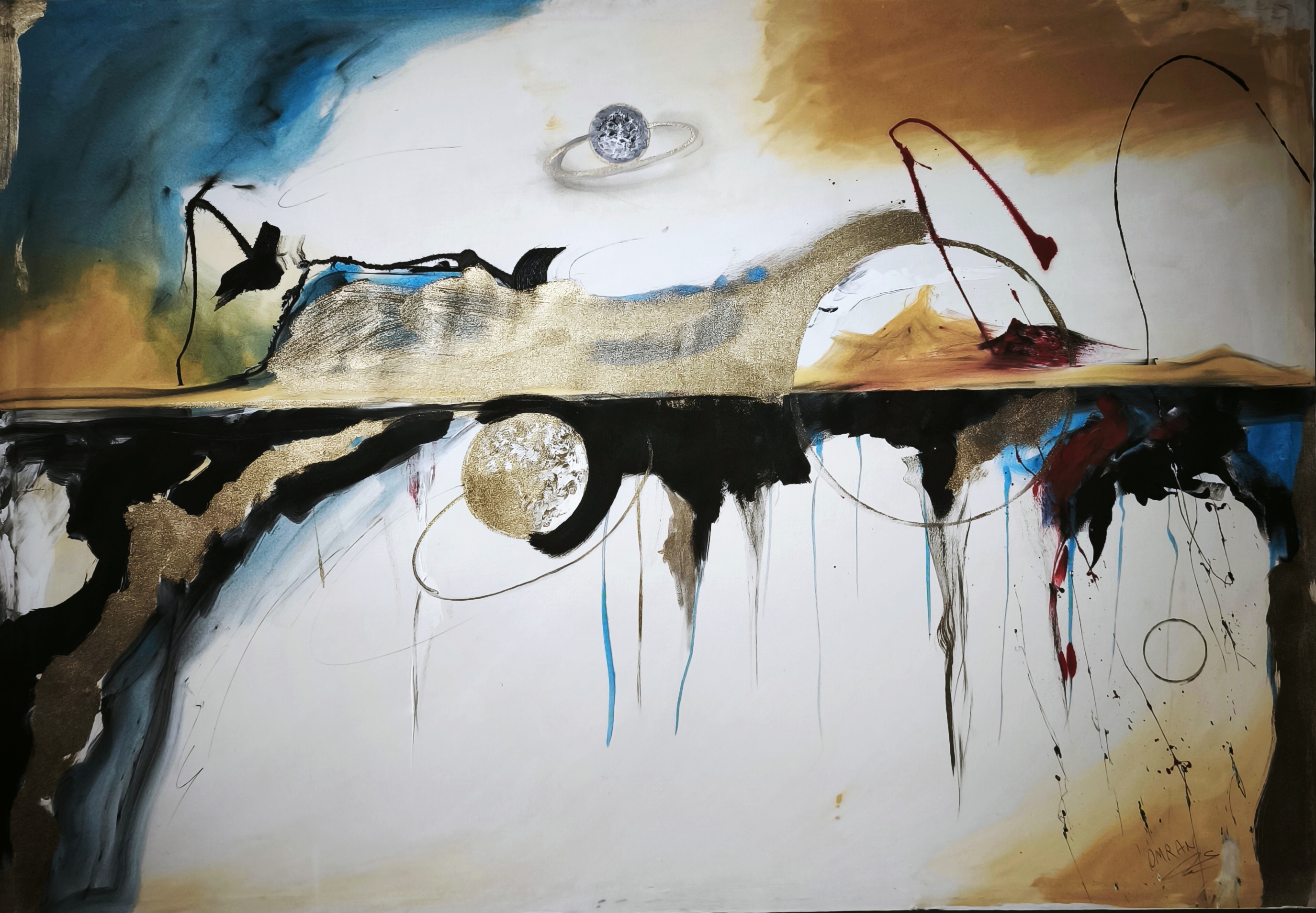 Peinture abstraite contemporaine