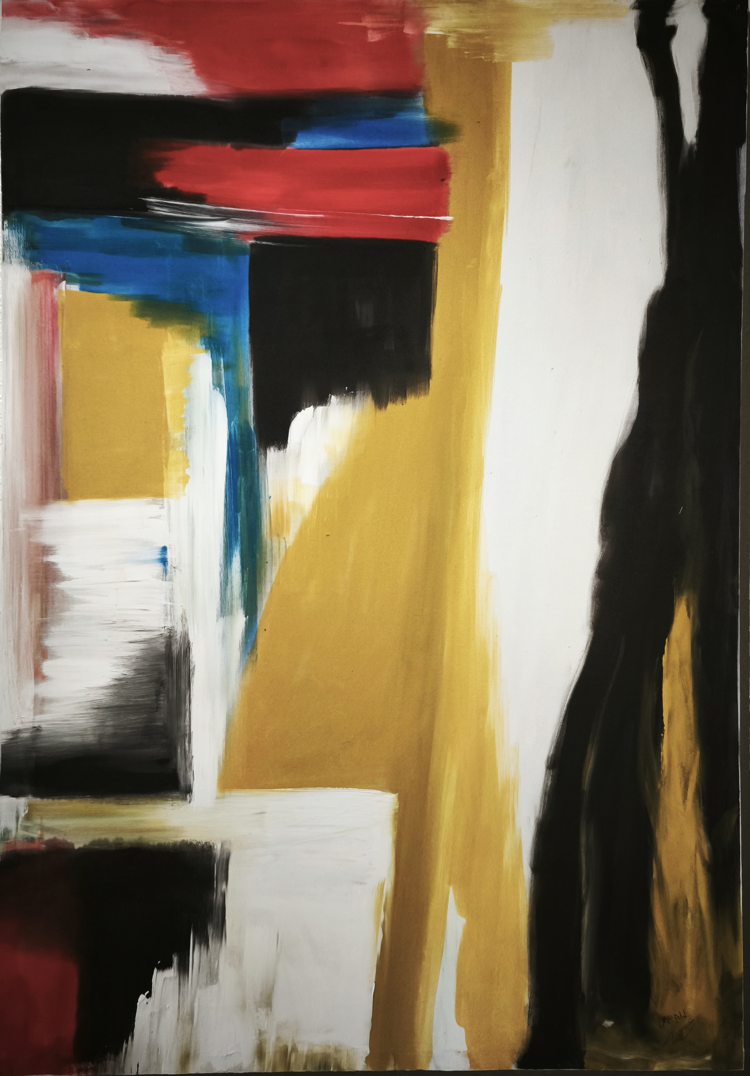 Toile d'art abstrait