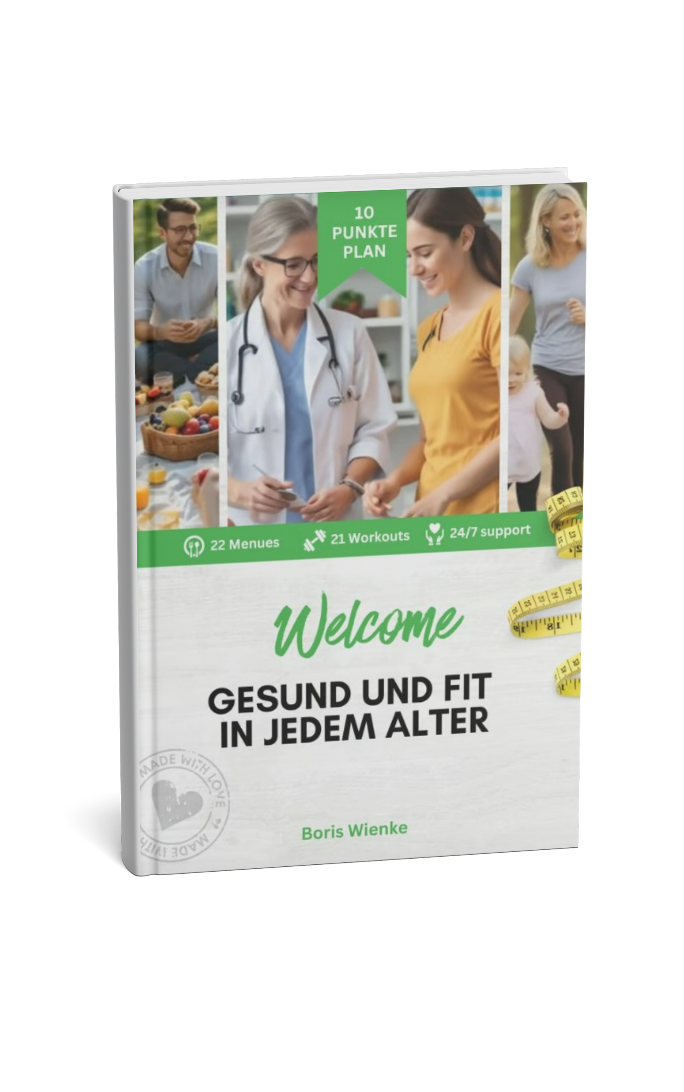 Gesund und fit in jedem Alter - gesund abnehmen, ohne Verzicht