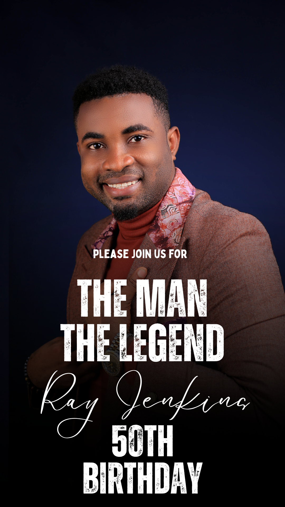 Personalized Mobile Birthday Invitation (digital only)