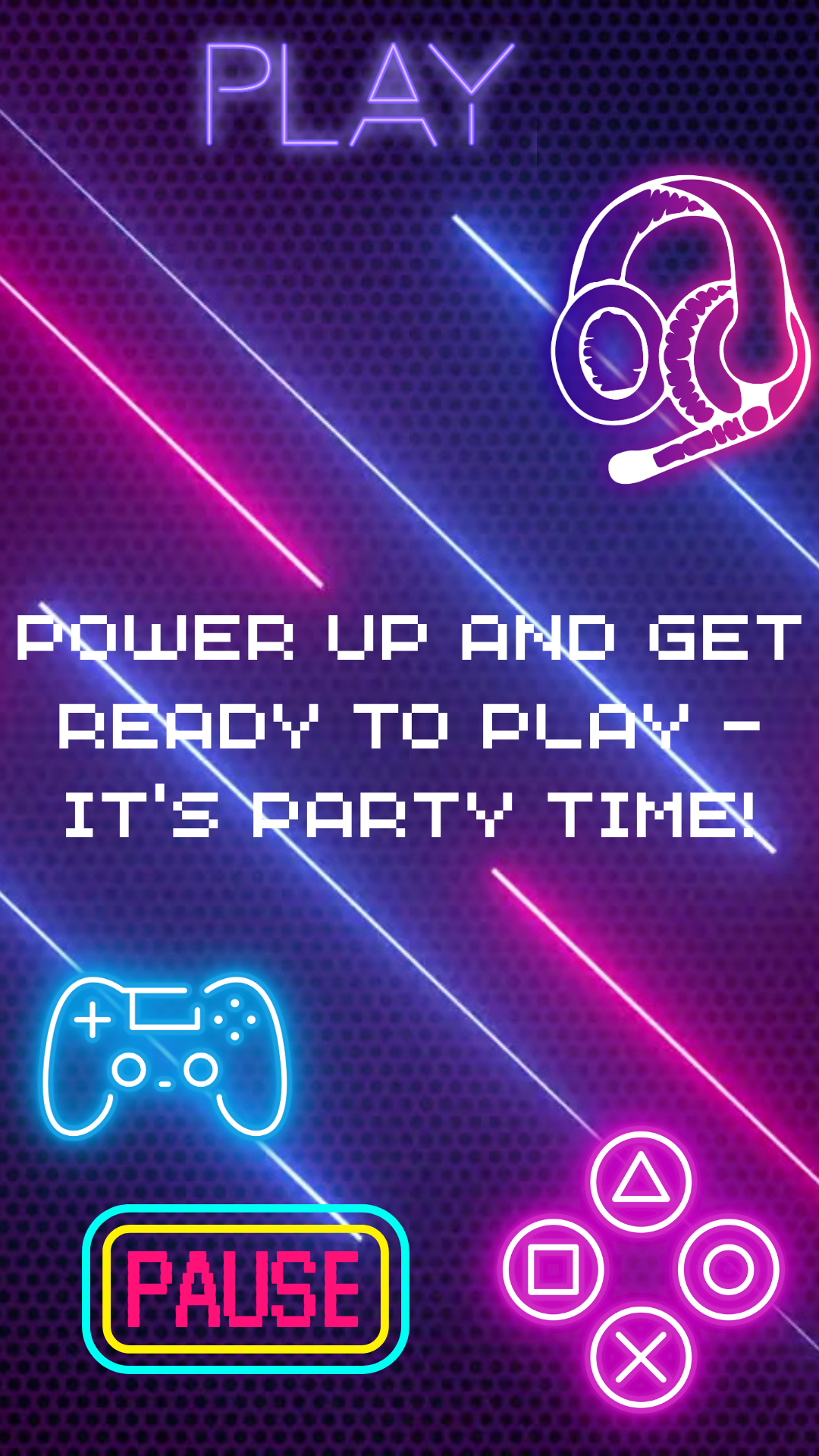 Personalized Mobile Birthday Invitation (digital only)