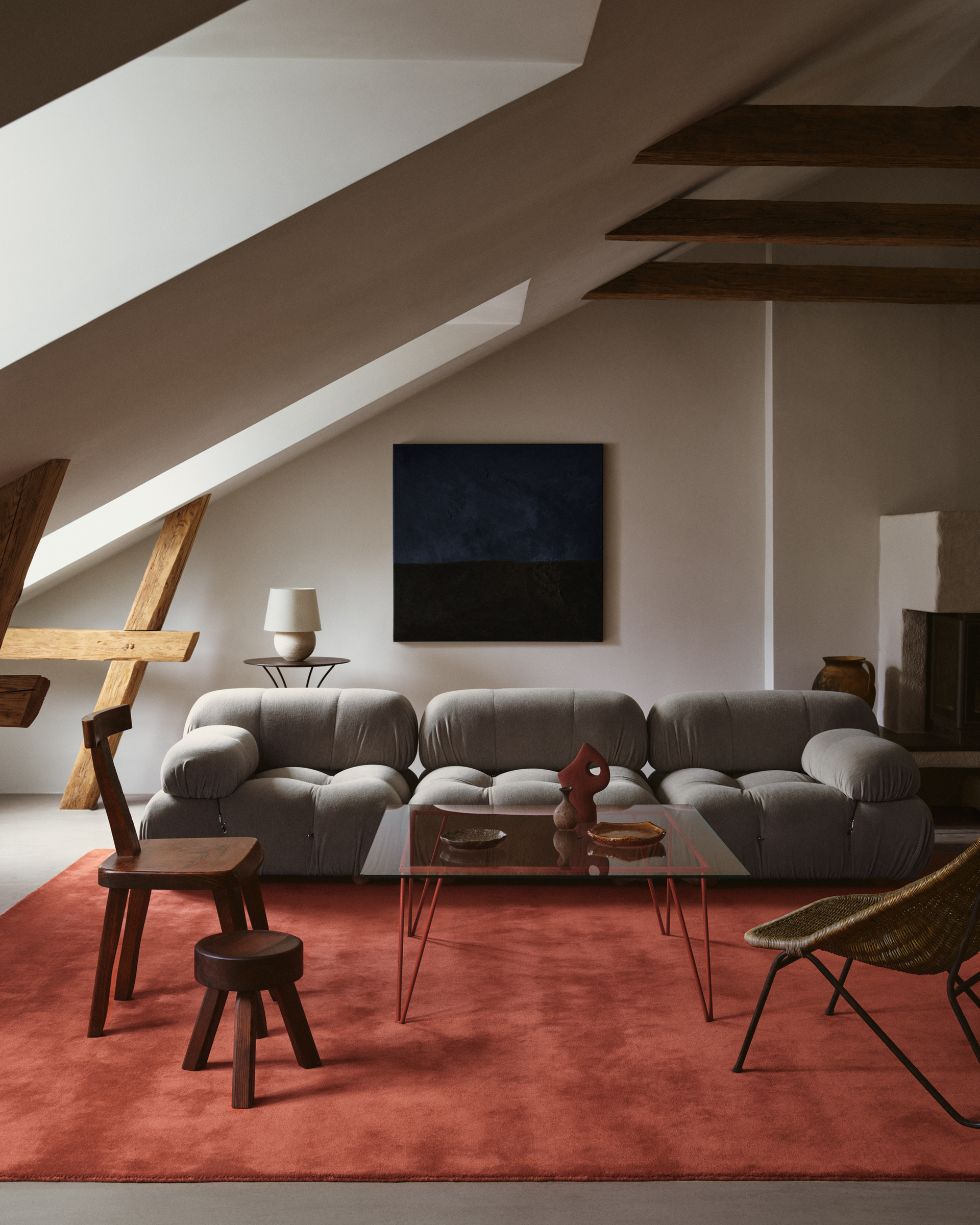 Kilimas Grand - Brick Red