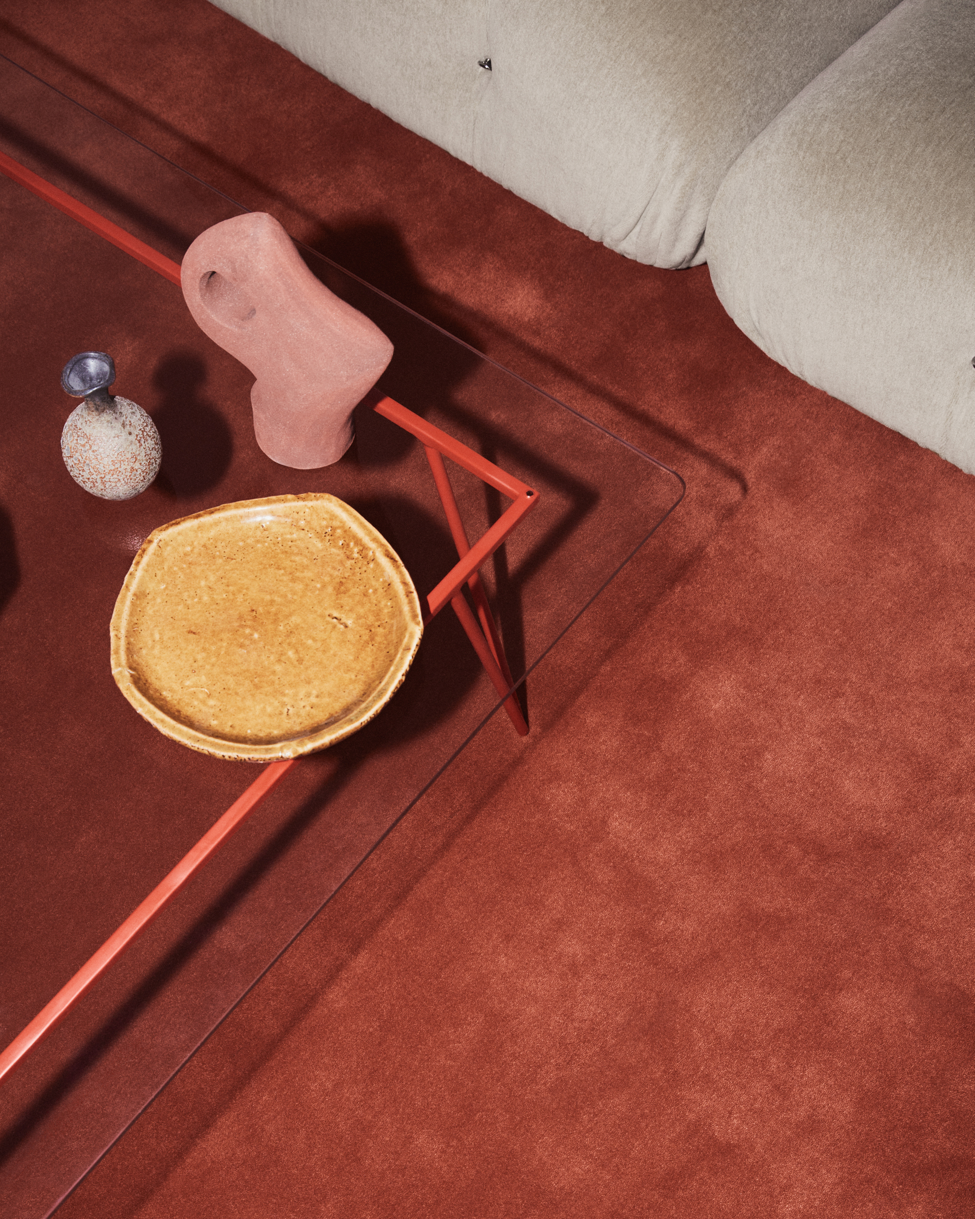 Kilimas Grand - Brick Red